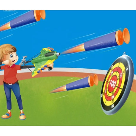 Jucarie Lansator Cu Avion Si Tinta | BlastFun - vivimall.ro