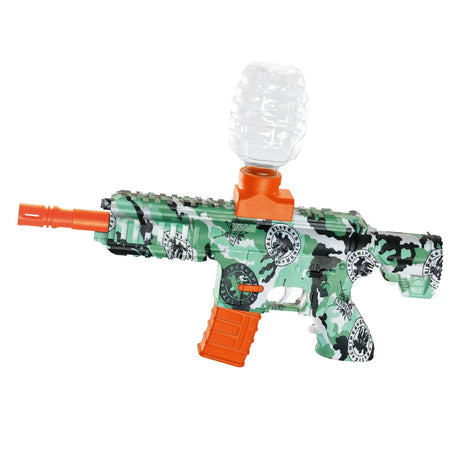Mitraliera De Jucarie Electrica Cu Bile De Hidrogen De Gel, Gun Bluster, Tragere In Rafala, Varsta Peste 6 Ani, Ochelari De Protectie, 5000 De Bile Incluse, Cablu De Incarcare, M416