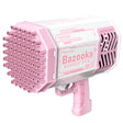 Pistol Pentru Baloane De Sapun, 69 De Gauri, Lumini Colorate, Tavita, Lichid, Baterie De Li, Cablu De Incarcare, 24Cm X 14Cm X 24Cm - vivimall.ro