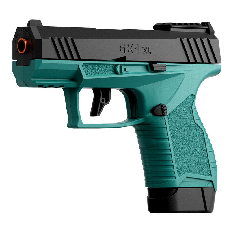 Pistol De Jucarie Gx4 Cu Ejectie, De Explozie De Buzunar, Makara Blowback, Gloante Moi Pentru Copii, Verde