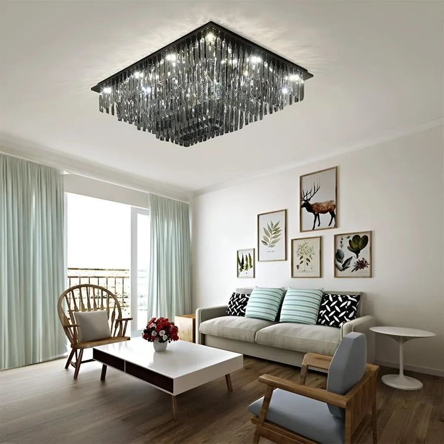Lustra Led Cristal, Xanthi - vivimall.ro