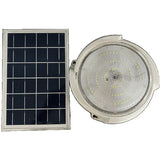 Plafoniera Solara, 100 W, Diametru 240 Mm, Cu Telecomanda, Lungime Prelungitor: 4.6 M, Alb Rece - vivimall.ro