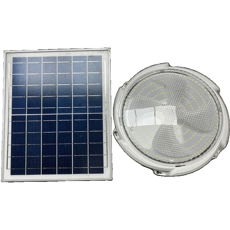 Plafoniera Solara, 200 W, Diametru 320 Mm, Cu Telecomanda, Lungime Prelungitor: 4.6 M, Alb Rece - vivimall.ro