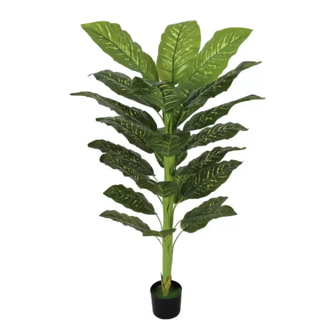 Plantă Artificială 160cm 24 Frunze | DecoPro - vivimall.ro