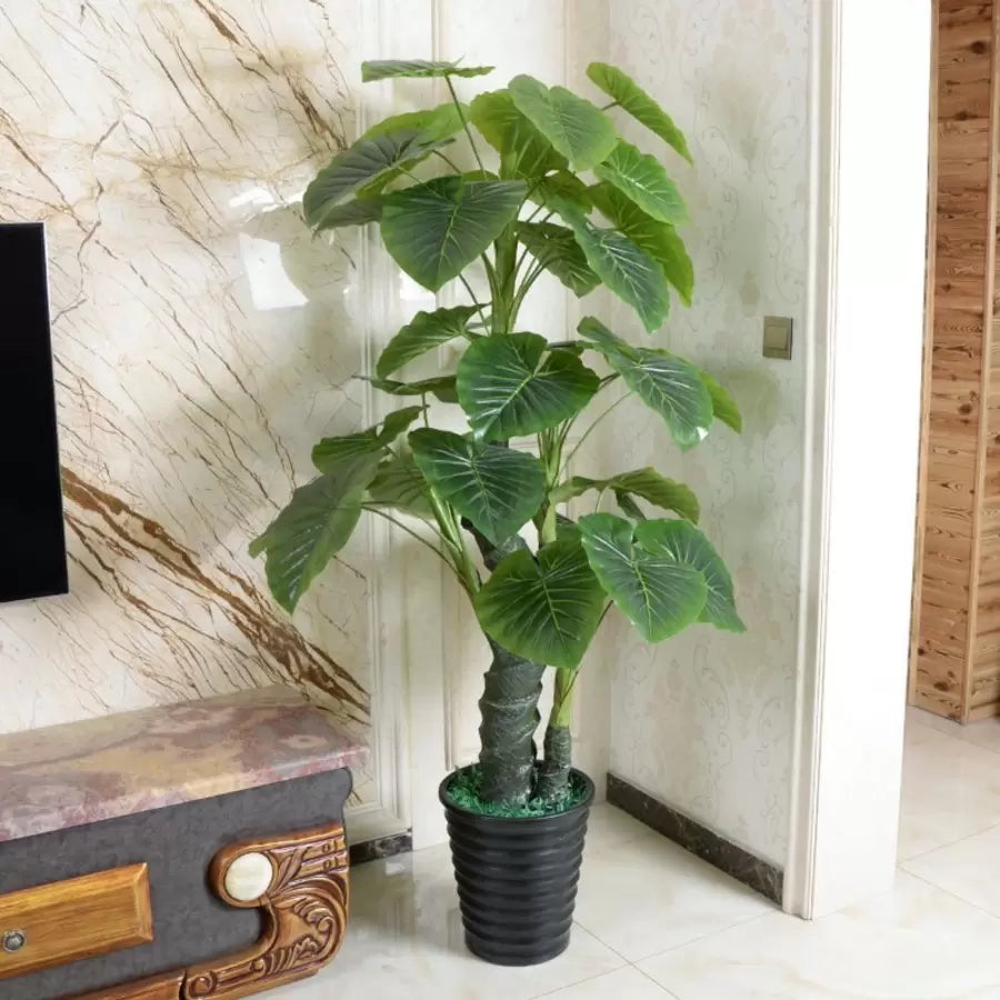 Planta Artificiala Alocasia Odora, Fara Ghiveci