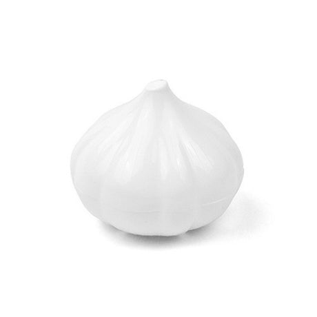 Cutie De Depozitare Si Pastrare A Alimentelor, Plastic, Model Usturoi, 9X9X9 Cm, Alba - vivimall.ro