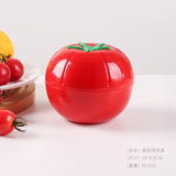 Cutie De Depozitare Si Pastrare A Alimentelor, Plastic, Model Rosie, 10X10X8.5 Cm, Rosie - vivimall.ro