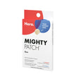 Plasturi hidrocoloidali Hero Mighty Patch Duo anti-acnee pentru coșuri cu puncte albe, set 12 bucăți, vedere frontală ambalaj