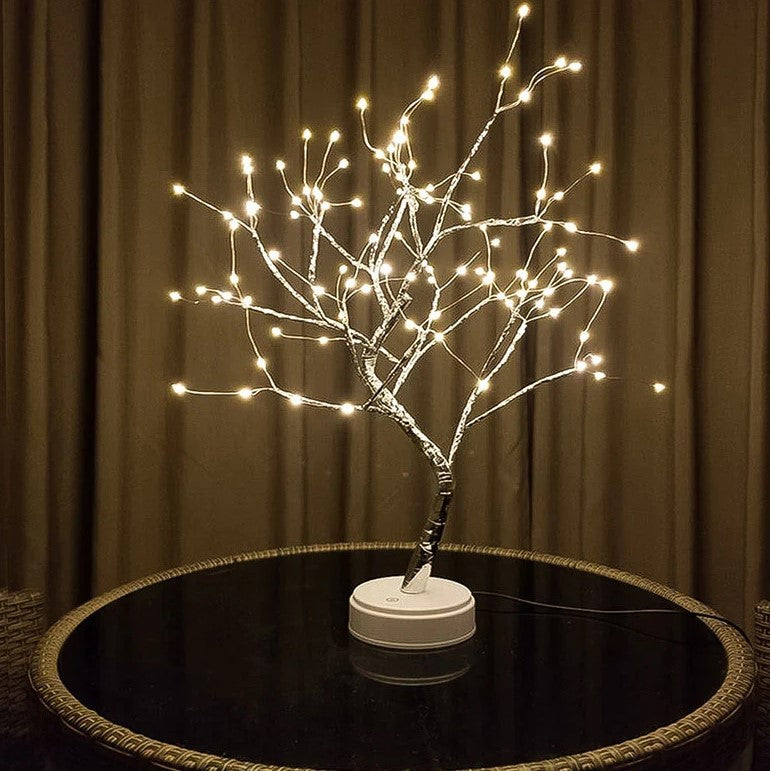 Pom Decorativ Luminat Pentru Craciun, Pentru Interior/Exterior, Arbore Cu Baterii + Usb, 108 Led-Uri