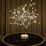 Pom Decorativ Luminat Pentru Craciun, Pentru Interior/Exterior, Arbore Cu Baterii + Usb, 108 Led-Uri