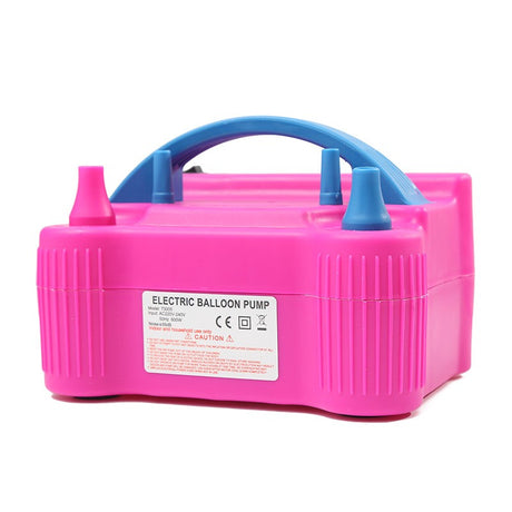 Pompa Electrica Pentru Umflat Baloane, 600 W, Roz Cu