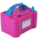 Pompa Electrica Pentru Umflat Baloane, 600 W, Roz Cu