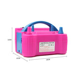 Pompa Electrica Pentru Umflat Baloane, 600 W, Roz Cu