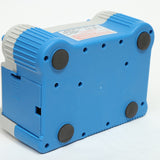 Pompa Electrica de Umflat Baloane, Flippy, cu Doua Iesiri, 220V, Putere 700W, Accesorii petrecere, Albastru-Gri