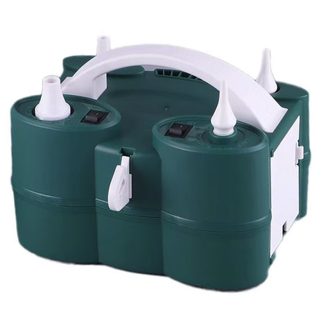 Pompa Electrica De Umflat Baloane, Cu Doua Iesiri, Accesorii Incluse, 220V, Putere 600W, Accesorii Petrecere