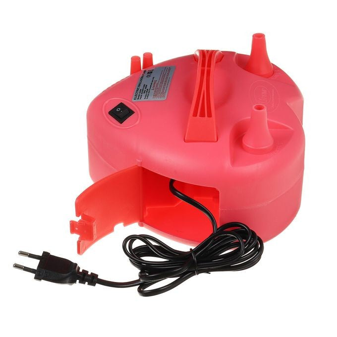 Pompa Electrica Pentru Umflat Baloane, 600 W, In Forma De Inima, Doua Capete De Umflat, Din Plastic - vivimall.ro
