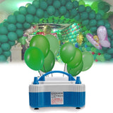 Pompa Electrica Pentru Umflat Baloane, 700 W, Doua Capete de Umflat, din Plastic, Albastru