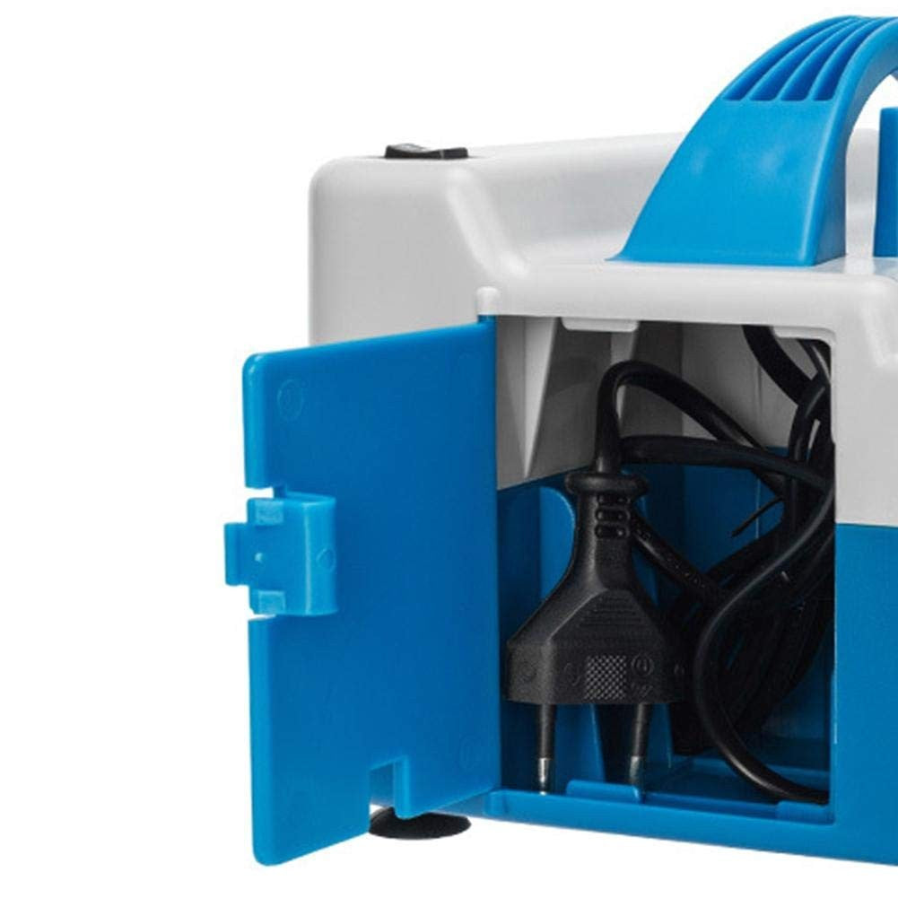 Pompa Electrica Pentru Umflat Baloane, 700 W, Doua Capete de Umflat, din Plastic, Albastru
