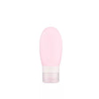 Recipient Portabil Din Silicon Elegant De Voiaj, Sticla De Calatorie, Potrivita Pentru Lotiune, Sampon Si Alte Lichide, Anti-Scurgere, Cu Posibilitate De Reumplere, Capacitate 90Ml, 14Cm, Roz - vivimall.ro