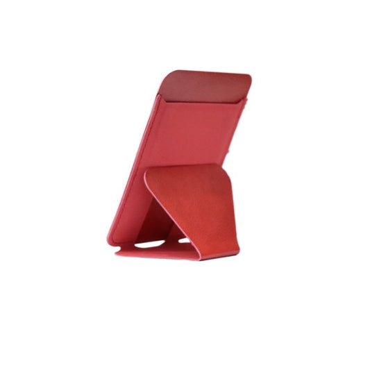 Portofel Vivimall MagSafe pentru carduri cu suport integrat, Rosu - vivimall.ro