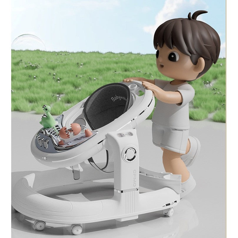 Premergator 4In1, Antemergator, Balansoar, Scaun De Masa, Functie Muzicala, Din Abs, Roti Universale, Inaltime Reglabila, Sistem Antirasturnare, Greutate Portanta 25 Kg, +6 Luni