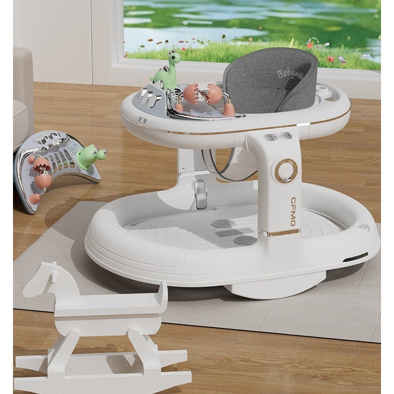 Premergator 4In1, Antemergator, Balansoar, Scaun De Masa, Functie Muzicala, Din Abs, Roti Universale, Inaltime Reglabila, Sistem Antirasturnare, Greutate Portanta 25 Kg, +6 Luni