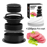 Presa dubla hamburger 2 in 1 | GrillEase - vivimall.ro