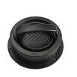 Presa Dubla Pentru Hamburgeri 3 In 1, Forma Si Presa, Cu Maner, Usor De Curatat Si Folosit, 13X13X7 Cm, Fara Lipire, Neagra - vivimall.ro