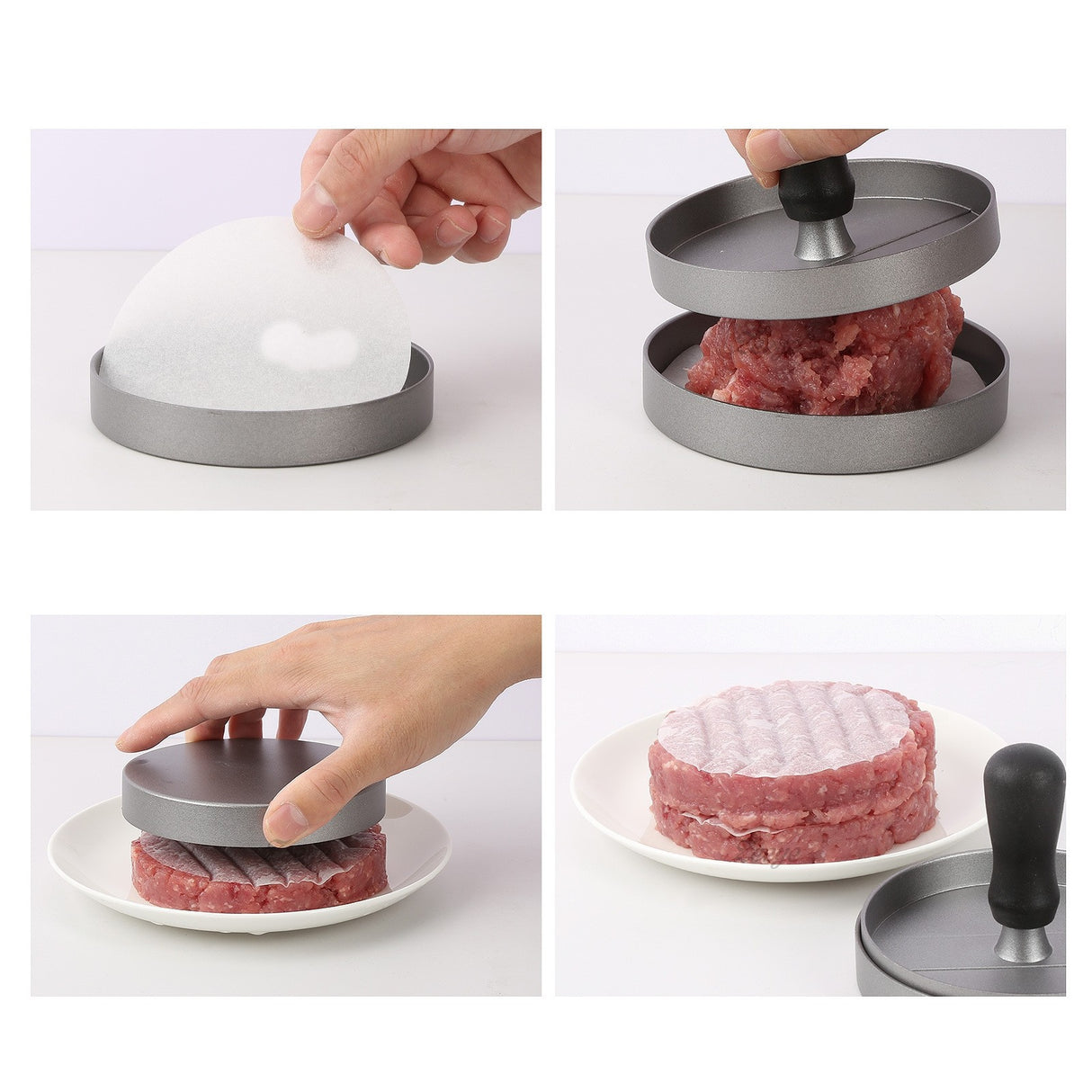 Presă Burger Din Aluminiu | EasyBurger - vivimall.ro
