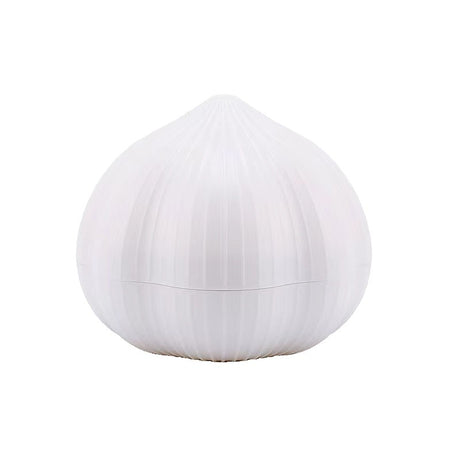 Presa Manuala pentru Usturoi, Vivimall, Model Usturoi, 7 x 7.5 cm, din Plastic, Alb - vivimall.ro