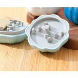 Presa Manuala pentru Usturoi, Vivimall, Model Usturoi, 7 x 7.5 cm, din Plastic, Albastru Deschis - vivimall.ro