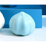 Presa Manuala pentru Usturoi, Vivimall, Model Usturoi, 7 x 7.5 cm, din Plastic, Albastru Deschis - vivimall.ro