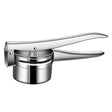 Presa Storcator Pentru Fructe Si Legume, Zdrobitor Manual, Inox, 3 Discuri Interschimbabile, Usor De Stors Si De Curatat, Ergonomic, 26.5 X 9.8 X 9.5 Cm Argintiu - vivimall.ro