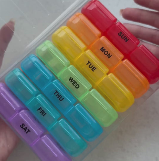 Organizator Medicamente 21 Compartimente | MediTrack