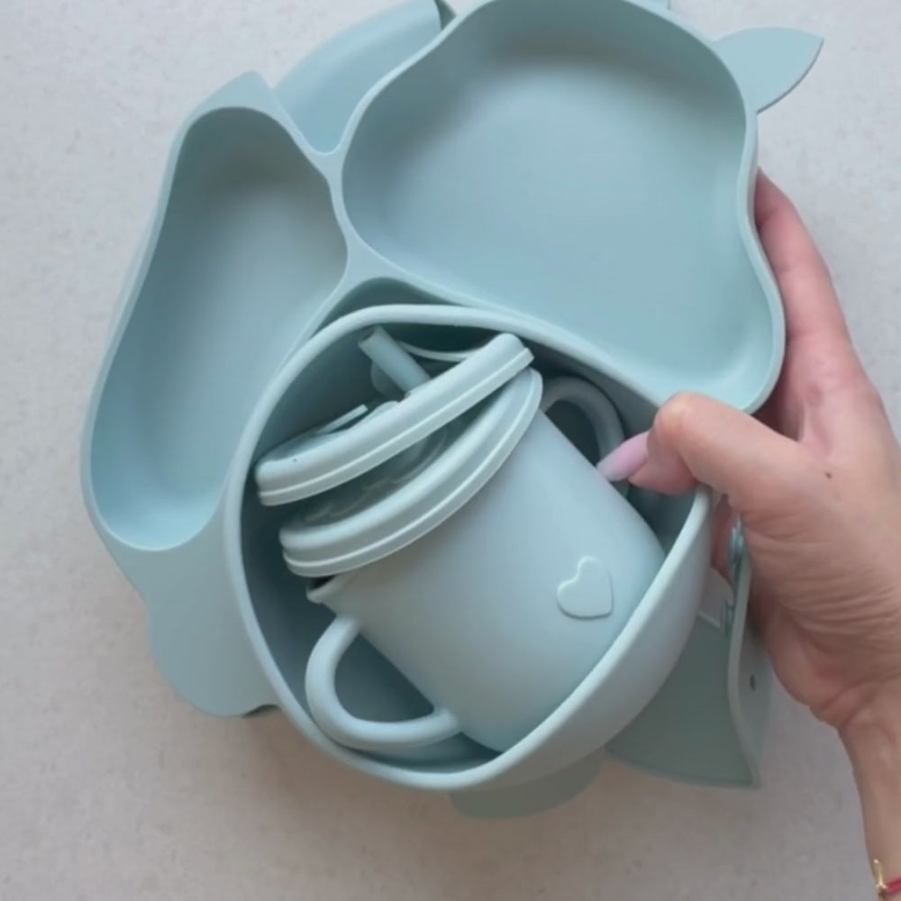 Set Hranire Bebelusi, Antialunecare si Ergonomic | HappyKid