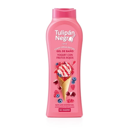 Gel de Duș Tulipan Negro Yogurt cu Fructe Roșii 650ml – Rosera