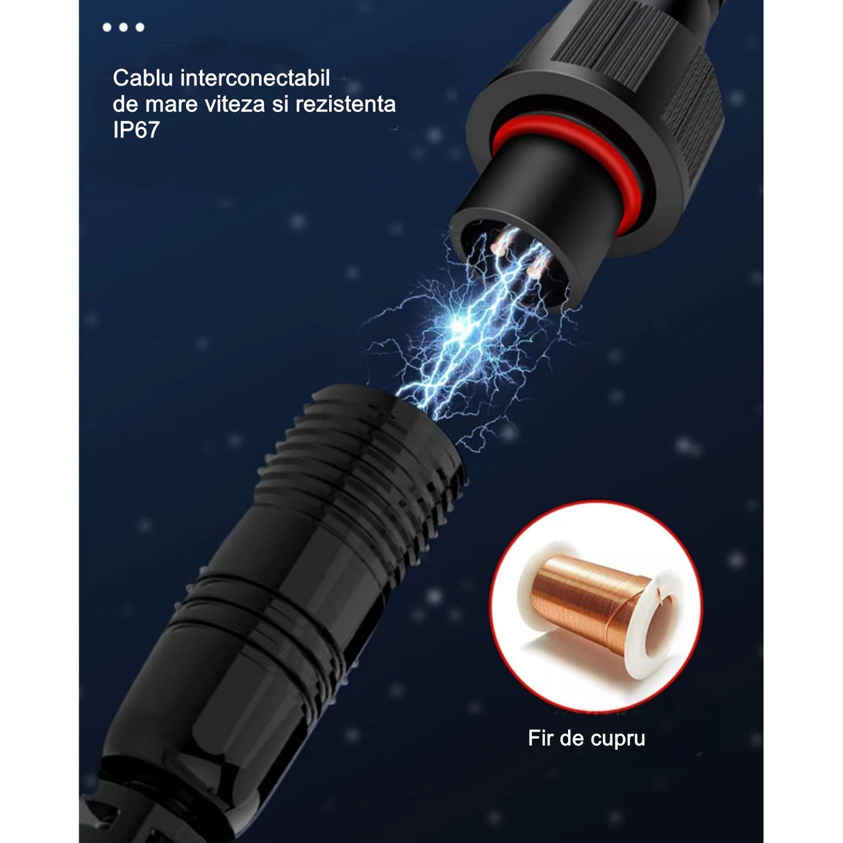 Proiector LED cu Panou Solar Flippy, Senzor de lumina, Waterproof, 96 LED-uri incorporate, 30W, 17x13 cm, IP67, Design Modern, Negru