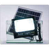 Proiector Led/Lampa Solara De Exterior, 22 Cm X 27 Cm, Rezistent La Apa Ip67, Cu Panou Solar, 248 Led Smd, 150 W, Senzor De Lumina, Timer, Cu Telecomanda, 2 Moduri De Iluminat, Kit Montaj Inclus, Lumina Rece - vivimall.ro