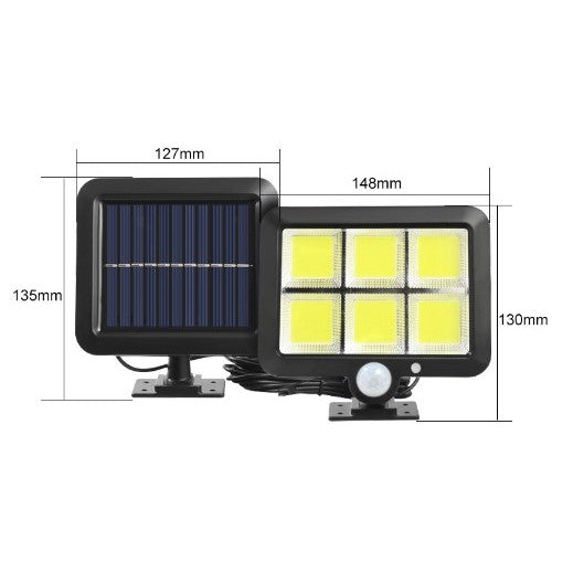 Lampa Solara Led 120 Lumina Alba | VoltSun 1 - vivimall.ro