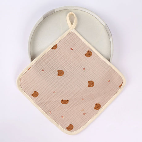 Prosop Absorbant, Din Bumbac, Cu Agatatoare, Crem - vivimall.ro