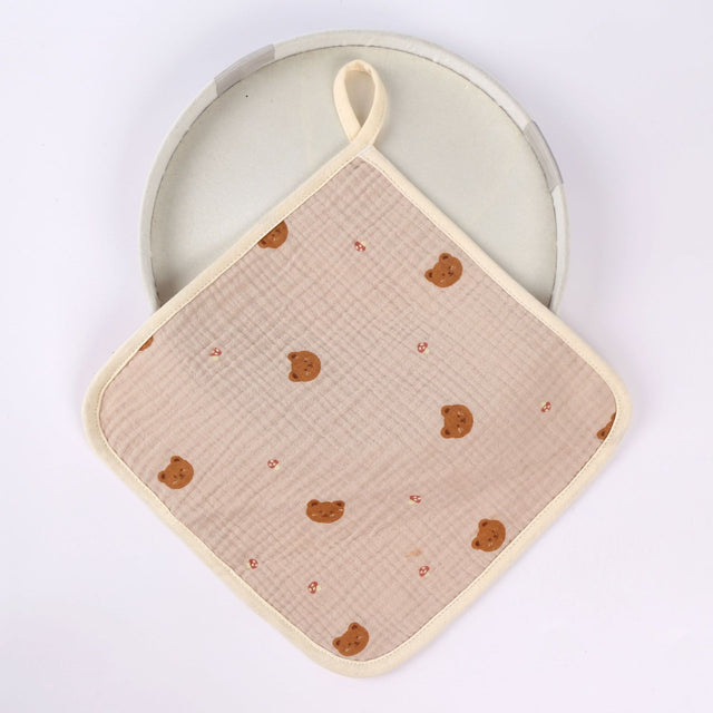 Prosop Absorbant, Din Bumbac, Cu Agatatoare, Crem - vivimall.ro