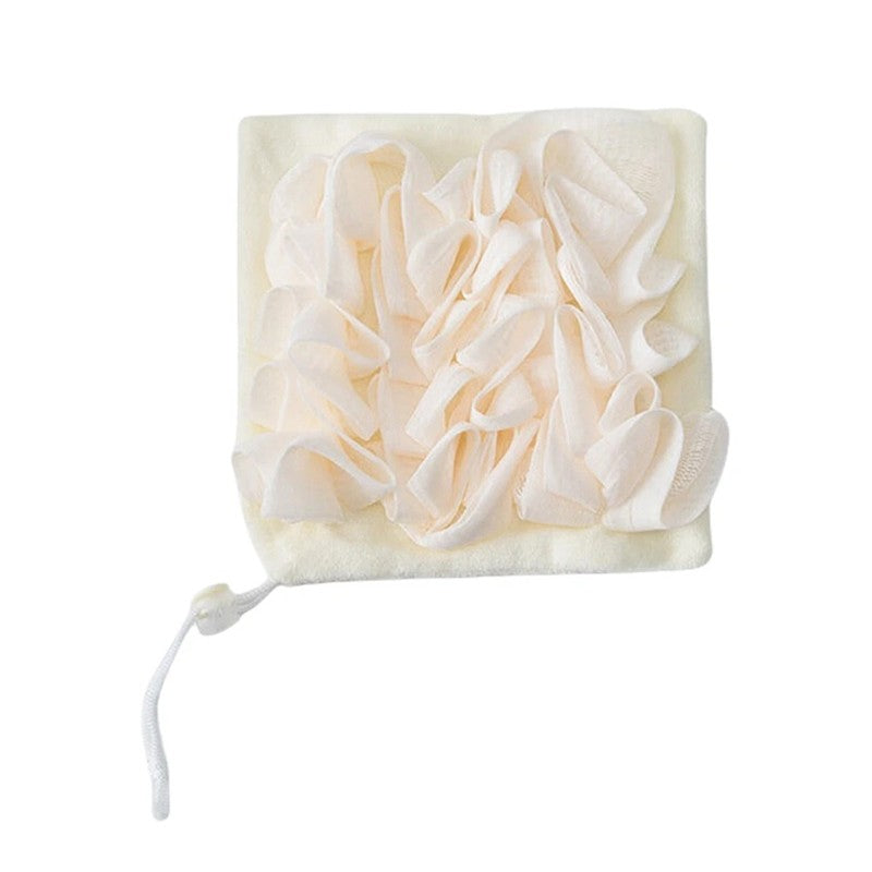 Prosop De Baie, 2In1, Cu Burete Din Plasa, 17 X 17 Cm - vivimall.ro
