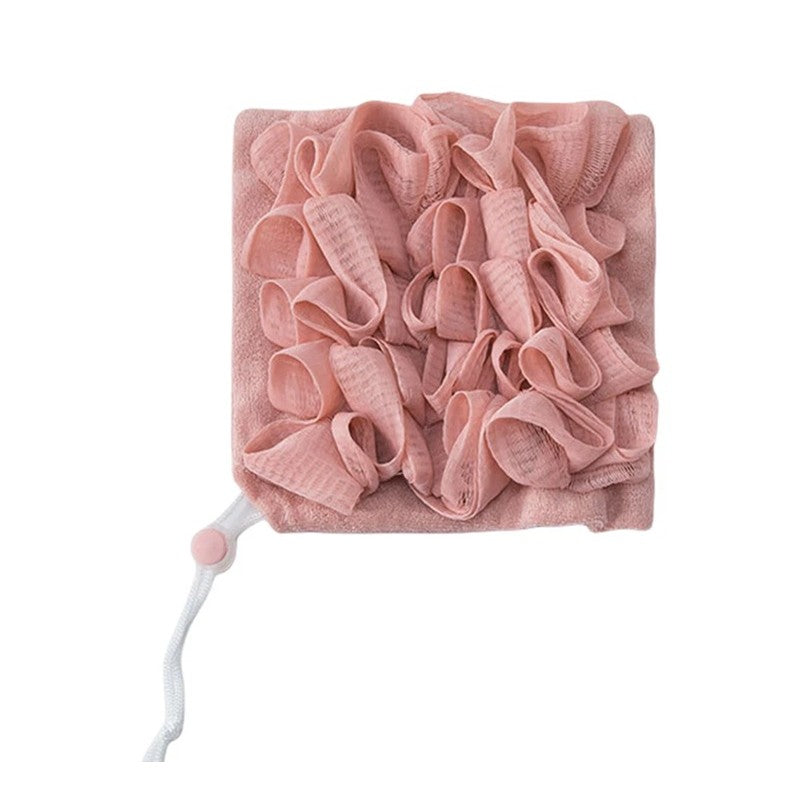Prosop De Baie, 2In1, Cu Burete Din Plasa, 17 X 17 Cm - vivimall.ro