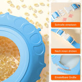 Viziera De Protectie Baie Pentru Copii, Fippy, Model Coronita, Dimensiune Ajustabila, Durabil, Usor De Curatat, Impotriva Samponului, Pentru Ochi Si Urechi, Tpe+Pp, 24X22 Cm - vivimall.ro