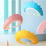Viziera De Protectie Baie Pentru Copii, Fippy, Model Coronita, Dimensiune Ajustabila, Durabil, Usor De Curatat, Impotriva Samponului, Pentru Ochi Si Urechi, Tpe+Pp, 24X22 Cm - vivimall.ro