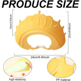 Viziera De Protectie Baie Pentru Copii, Fippy, Model Coronita, Dimensiune Ajustabila, Durabil, Usor De Curatat, Impotriva Samponului, Pentru Ochi Si Urechi, Tpe+Pp, 24X22 Cm - vivimall.ro