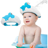Viziera De Protectie Baie Pentru Copii, Fippy, Model Dinozaur, Dimensiune Ajustabila, Durabil, Usor De Curatat, Impotriva Samponului, Pentru Ochi Si Urechi, Tpe+Pp, 22X21 Cm - vivimall.ro