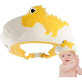 Viziera De Protectie Baie Pentru Copii, Fippy, Model Dinozaur, Dimensiune Ajustabila, Durabil, Usor De Curatat, Impotriva Samponului, Pentru Ochi Si Urechi, Tpe+Pp, 22X21 Cm - vivimall.ro