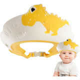 Viziera De Protectie Baie Pentru Copii, Fippy, Model Dinozaur, Dimensiune Ajustabila, Durabil, Usor De Curatat, Impotriva Samponului, Pentru Ochi Si Urechi, Tpe+Pp, 22X21 Cm - vivimall.ro