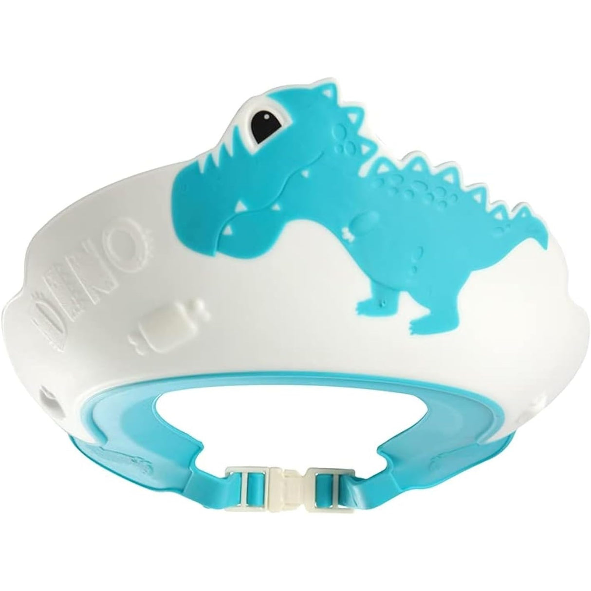 Viziera De Protectie Baie Pentru Copii, Fippy, Model Dinozaur, Dimensiune Ajustabila, Durabil, Usor De Curatat, Impotriva Samponului, Pentru Ochi Si Urechi, Tpe+Pp, 22X21 Cm - vivimall.ro